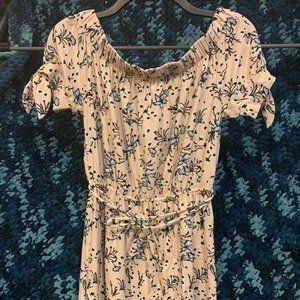 Light Pink Floral Dress